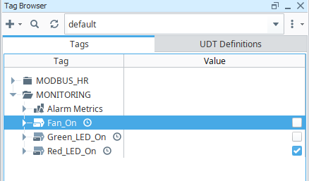 OPC-UA tags in Ignition Designer